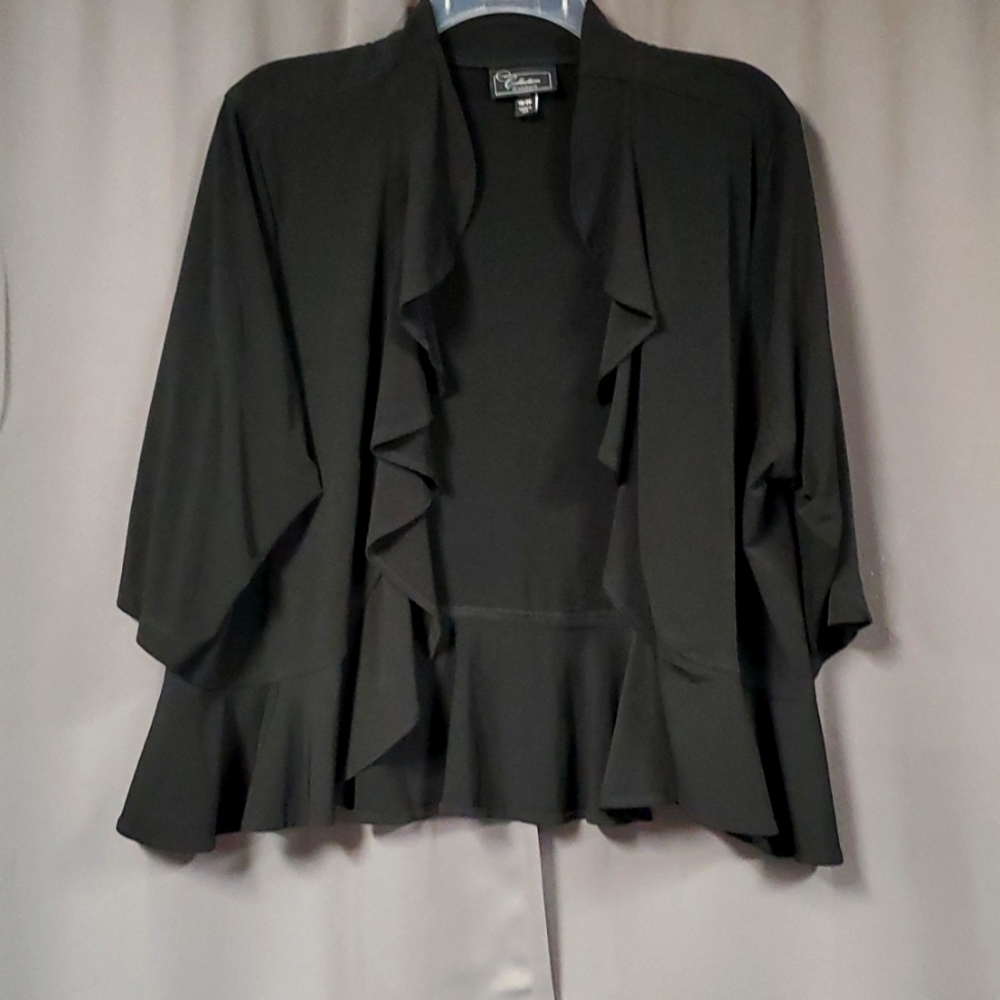 DRESSBARN COLLECTION 18/20 RUFFLE JACKET
